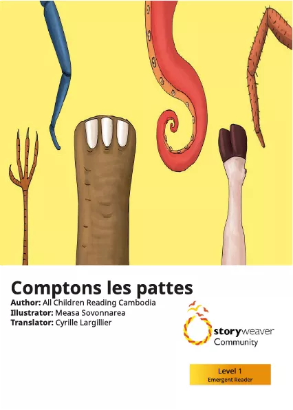 Cover thumbnail - Comptons les pattes