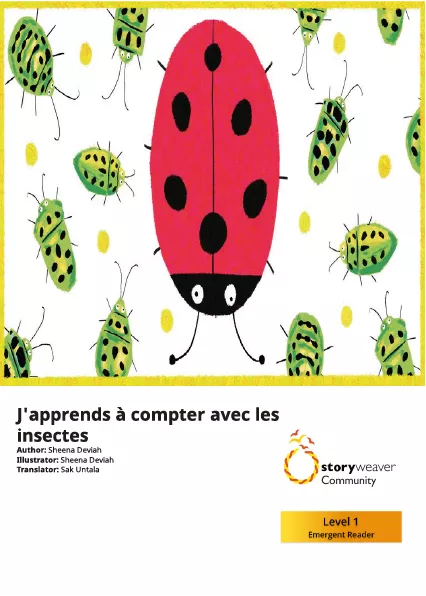 Cover thumbnail - J'apprends à compter avec les insectes