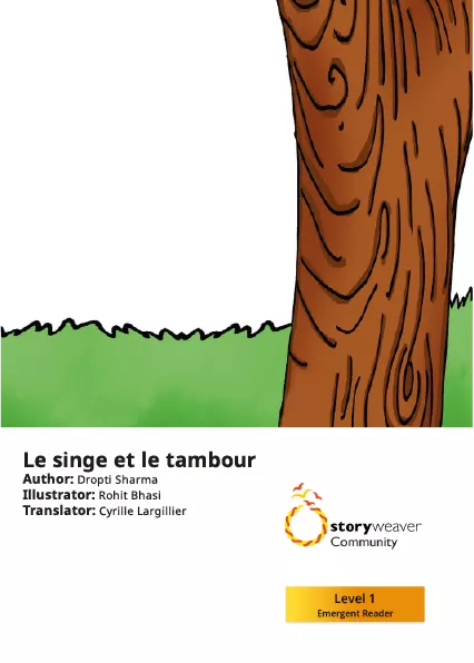 Cover thumbnail - Le singe et le tambour