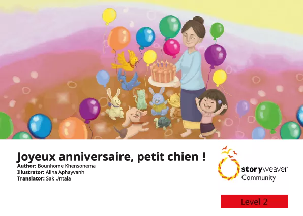 Cover thumbnail - Joyeux anniversaire, petit chien !