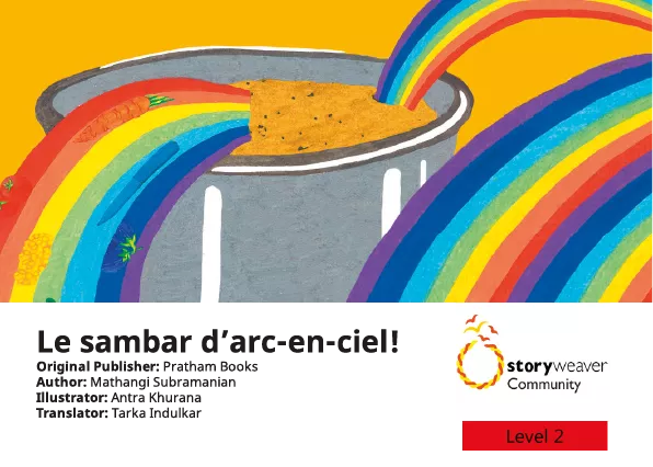 Cover thumbnail - Le sambar d’arc-en-ciel!