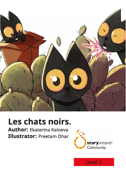 Cover thumbnail - Les chats noirs.