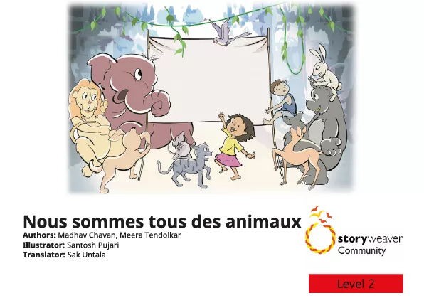 Cover thumbnail - Nous sommes tous des animaux