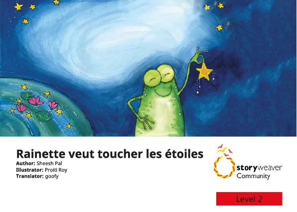 Cover thumbnail - Rainette veut toucher les étoiles