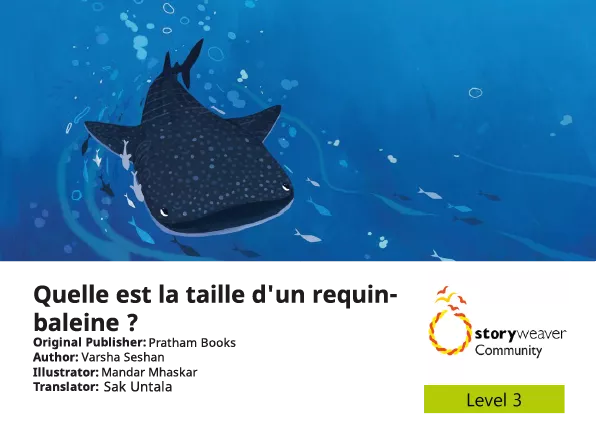 Cover thumbnail - Quelle est la taille d'un requin-baleine ?