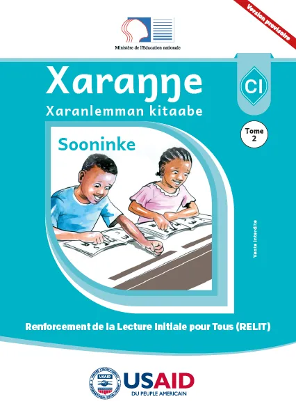 Xaraŋŋe CI - Xaranlemman kitaabe - Sooninke - Tome 2