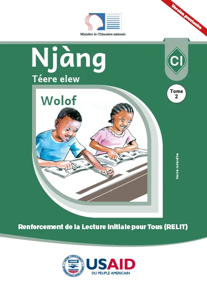 Njàng CI - Téere elew - Wolof - Tome 2